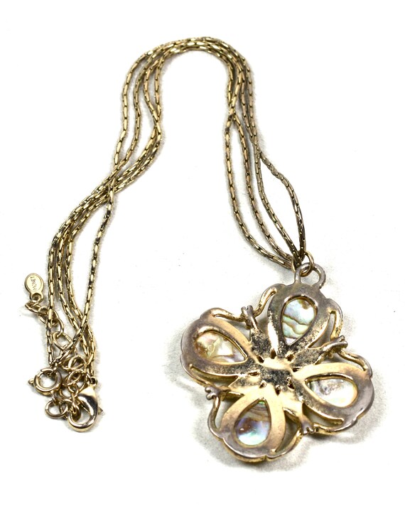 Collection of Monet with Abalone and Rhinestone P… - image 3