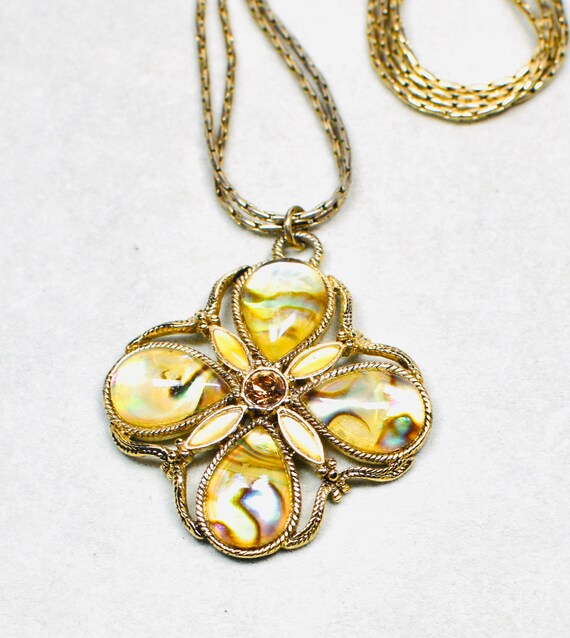 Collection of Monet with Abalone and Rhinestone P… - image 6