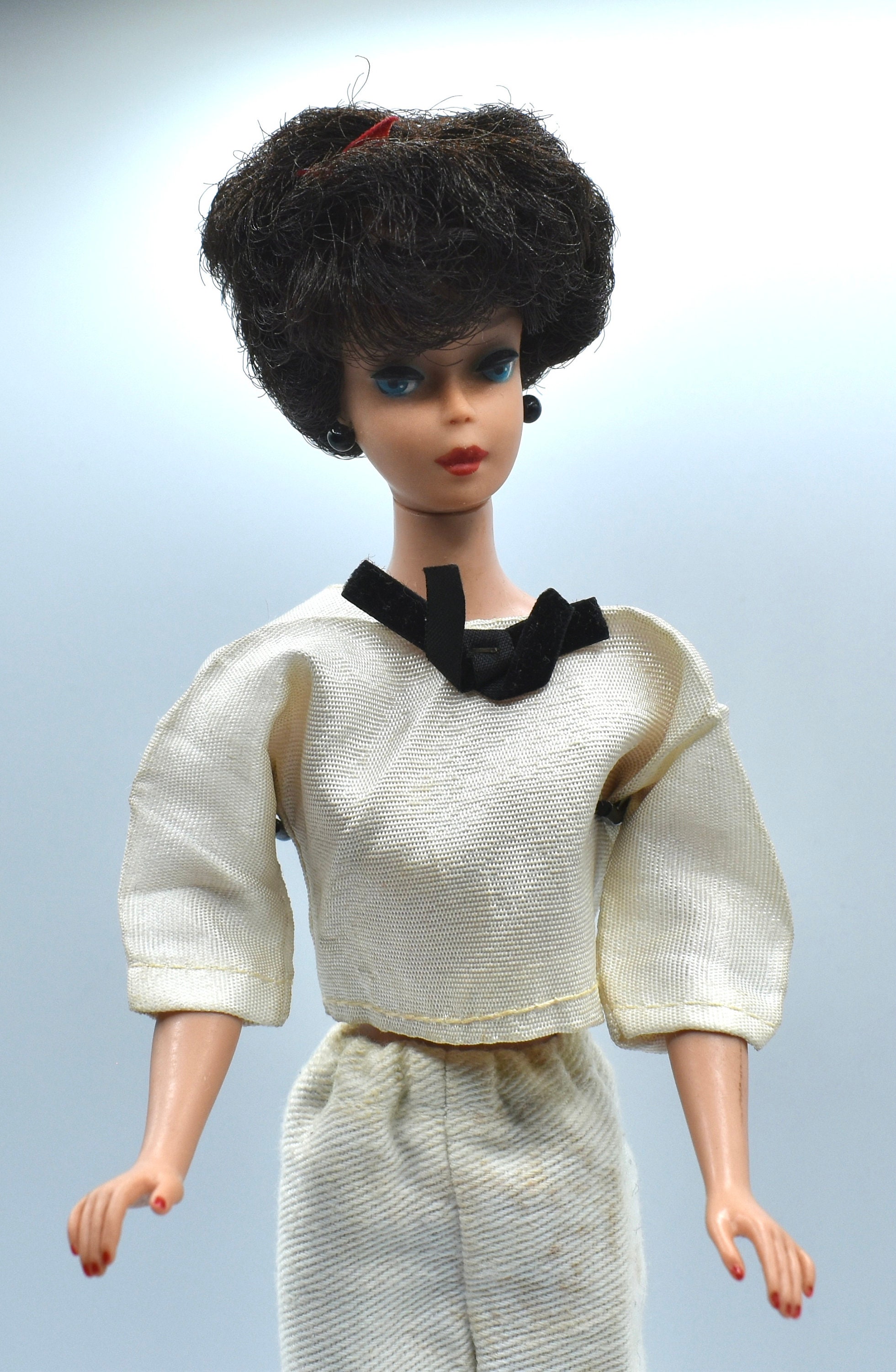 70s/80s Authentic Vintage Black Hair Mattel BARBIE Afro-american Christie  Fashion Doll European Edition Superstar Rockers Original Dress 