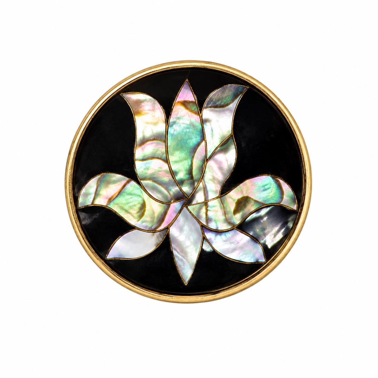 Vintage Alpaca Mexico Silver Abalone Brooch - Etsy