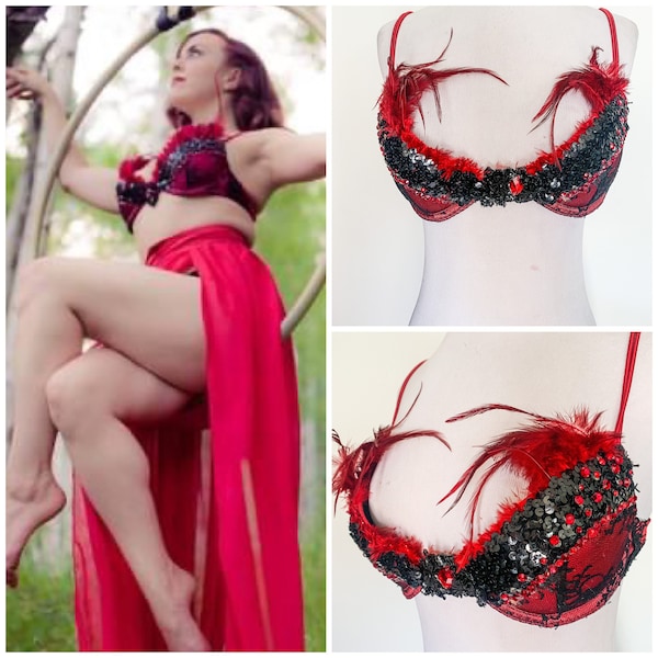 WIDE BAND HI TRI BRA BIRDS OF A FEATHER main image 0