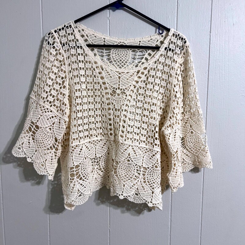 Crochet Overlay Top - Etsy