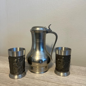 REIN ZINN ピューター水差し ジョウロ Rein Zinn Pitcher - Etsy