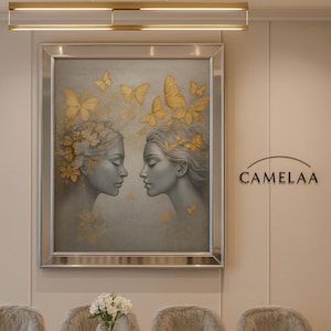 Female Figure Glass Wall Art, Glass Photo Prints Artwork