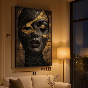 Female Figure Glass Wall Art, Glass Photo Prints Artwork