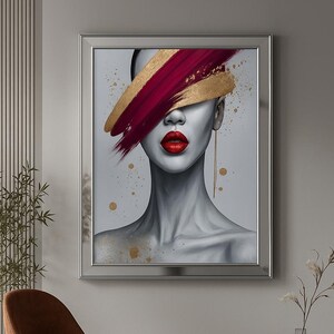 Female Figure Glass Wall Art, Glass Photo Prints Artwork