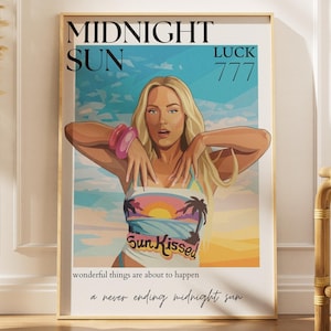 Midnight Sun Print - Etsy