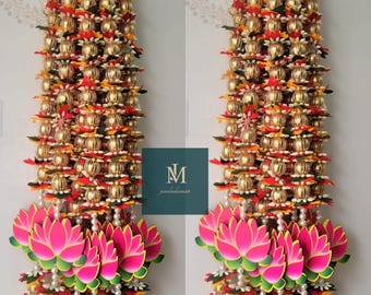36 inch lotusbloemenslinger Indiaas bruiloftsdecor voor Puja Diwali