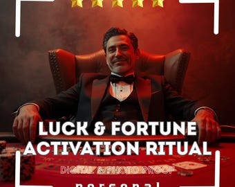 Luck & Fortune Activation Ritual | Attract Gambling Luck | Casino Favor and Winning Flow