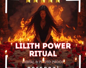 Lilith Power Ritual – Dark Feminine Magnetism & Irresistible Confidence Activation | Energy Service