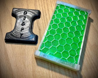 5 x 7 Zoll Nori Feeder Magnetisch mit Verschlussclips - Einfaches Laden, einfaches Reinigen
