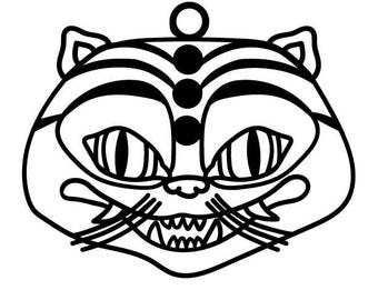 Impression 3D Derpy The Tiger Head (KPOP Demon Hunter Fan Art-Téléchargement numérique)