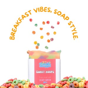 Sweet Loops Bar Soap – Fruity Cereal Scent