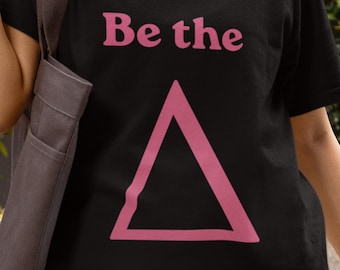 Be the Change Shirt | STEM Feminist Tee | Delta Symbol Shirt | Math Nerd Shirt | Women in STEM Gift | Bella Canvas 3001