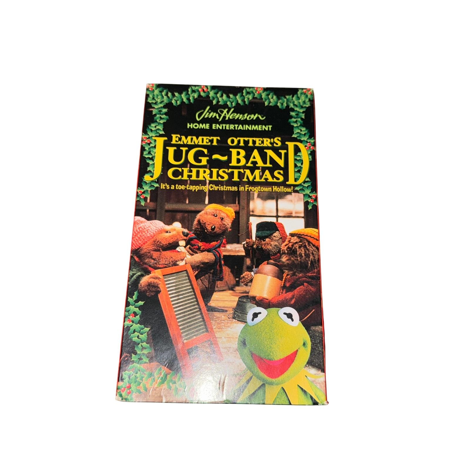 その他 Emmet Otter's Jug Band Christmas [VHS] Emmet Otter's Jug-band Christmas VHS Tape Jim Henson Home