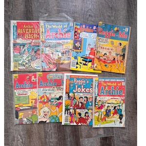 Vintage Archie Comic Book Lot: Giant Series, Reggie & Me, Archie Jokes