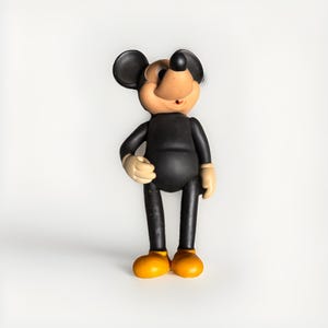 1977 Remco Toys Walt Disney Mickey Mouse Vinyl 15&quot; Figure