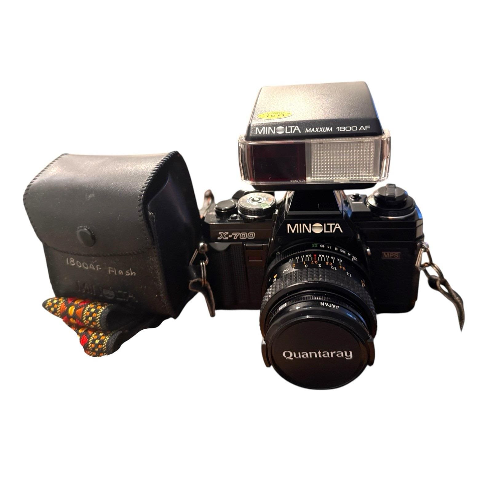 アンティーク　フィルムカメ　まとめ売り　Canon　MINOLTA　CONTAX Minolta X-700 Vintage 35mm Film Camera With Quantaray Lens - Etsy