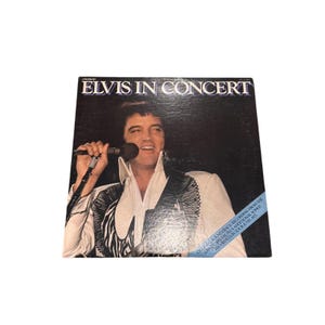 Elvis Presley In Concert 1977 2-Record Set Vinyl LP RCA Records
