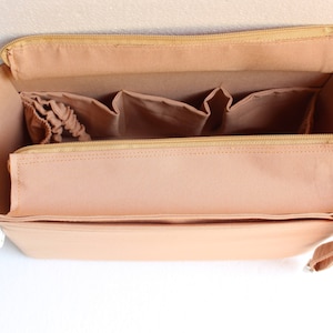 Diaper Extra tall Large Bag insert /Purse insert with Zipper closure  and iPad case
