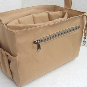 Passend für große Longchamp Le Pliage Taschenorganizer mit iPad Case - in Sand