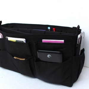 Extra Large Purse Organizer With Laptop Padded Compartment Bag ...