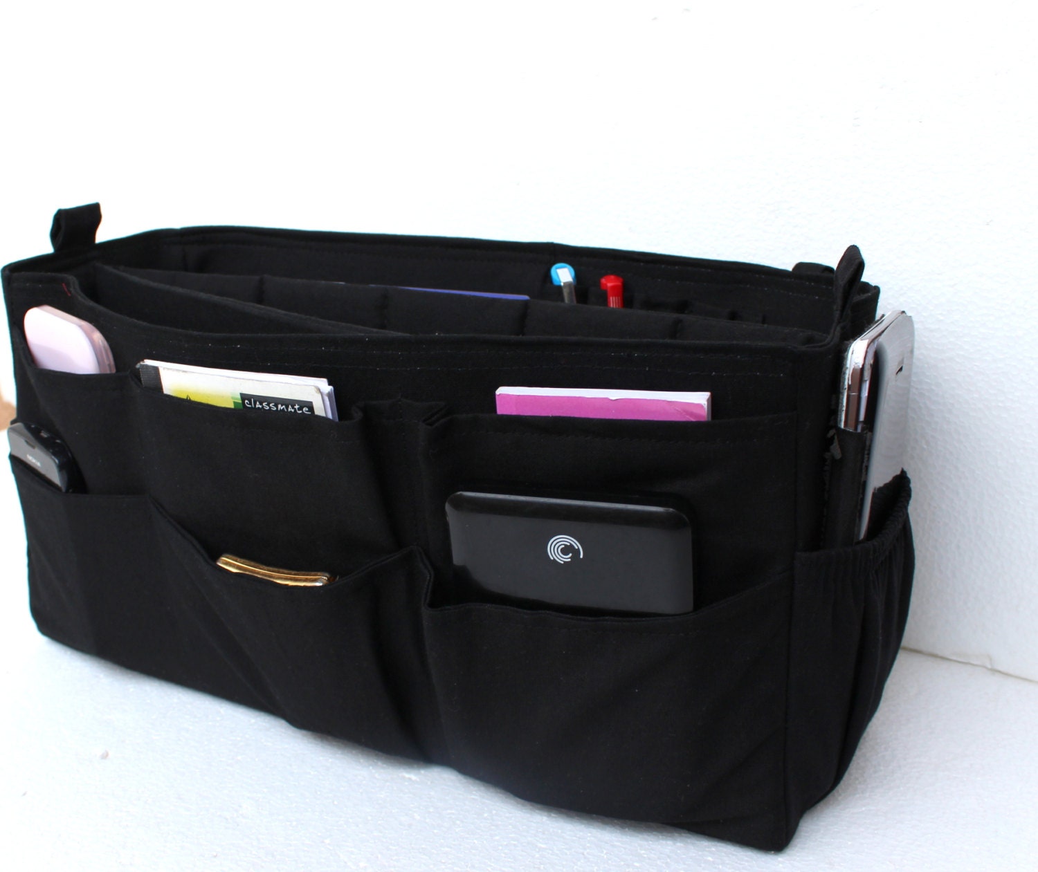 Purse Organizer Insert for Large Purses or Diaper Bags