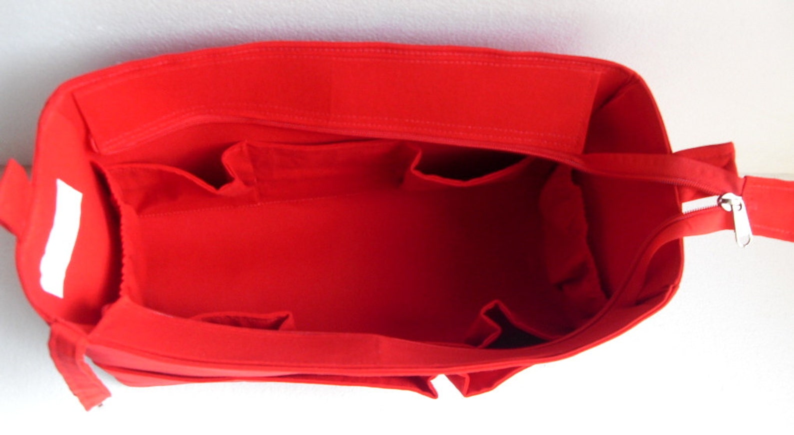 Extra Tall Large Bag Insert /purse Insert With Zipper Closure Etsy