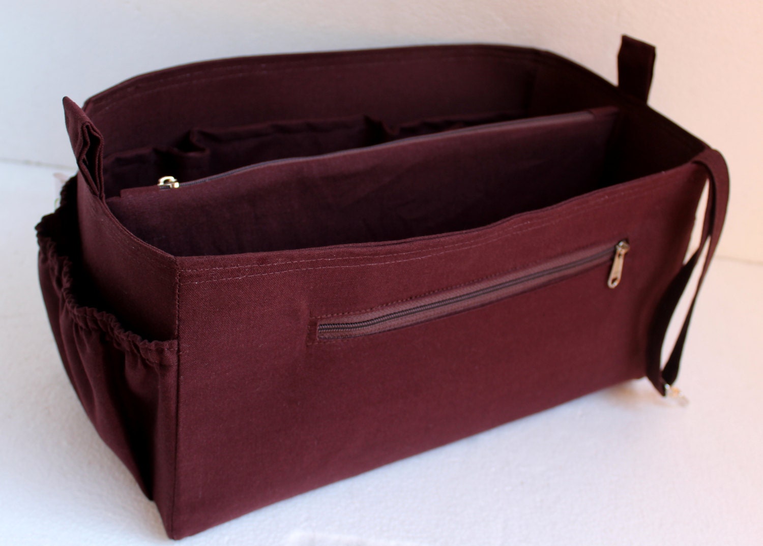 Purse organizer Fits Speedy 30 Bag organizer insert in brown Etsy
