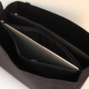 Extra taller bag organiser to fit GIVENCHY Antigona Purse organizer insert with two divider zipper compartment image 1