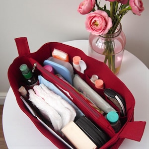 Merlot Purse Insert Diaper Bag Organizer