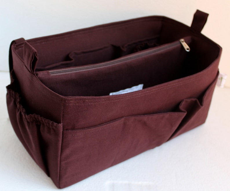 Purse Organizer Fits Speedy 30 Bag Organizer Insert in Brown Etsy