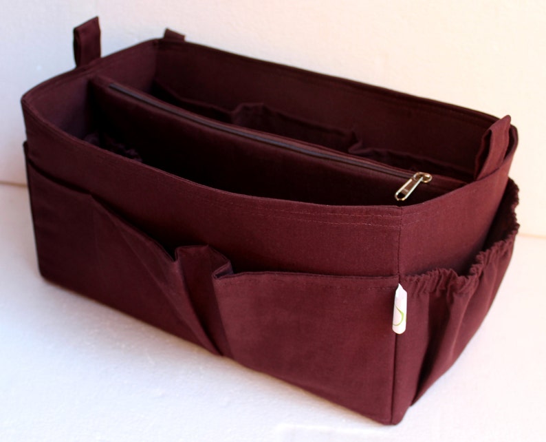 Purse Organizer Fits Speedy 30 Bag Organizer Insert in Brown Etsy