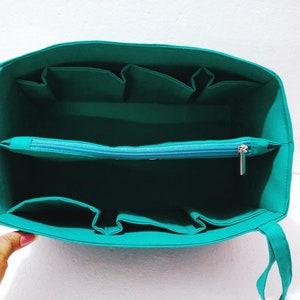 Purse organizer for Speedy 40- Bag organizer insert 15W x 7HX 7D