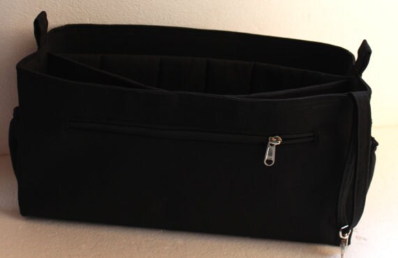 Purse Organizer With Laptop Case Fits LV Neverfull GM Bag 
