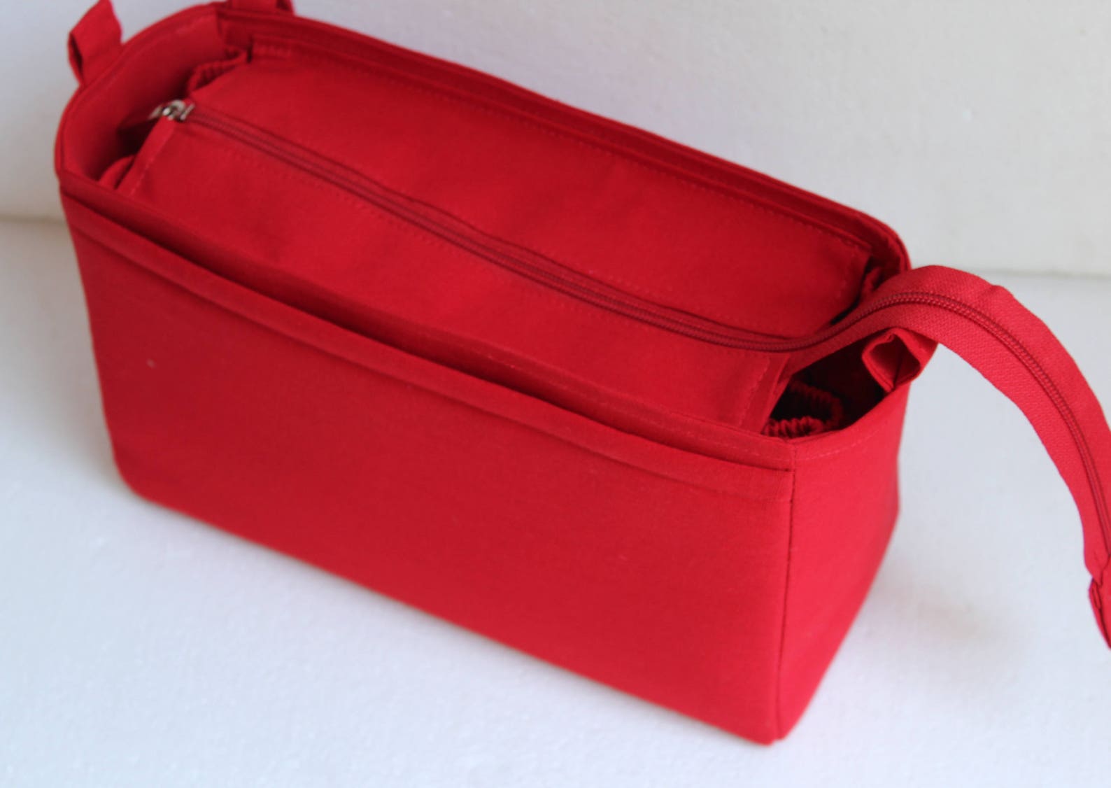 Extra Tall Large Bag Insert /purse Insert With Zipper Closure Etsy