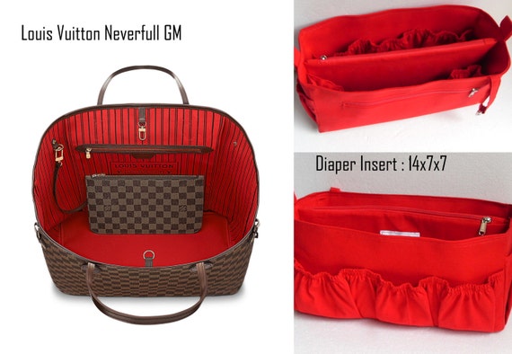 Diaper Extra Large Purse Organizer for Louis Vuitton Neverful 