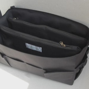 Neverfull MM - Organiseur de sac très grand jusqu&#39;à LV Neverfull MM - Organiseur de sac à main avec deux compartiments zippés