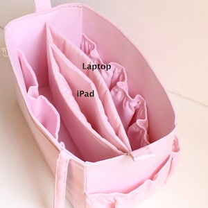 Organizzatore della borsa supplementare per Louis Vuitton Neverful GM con custodia per PC portatile