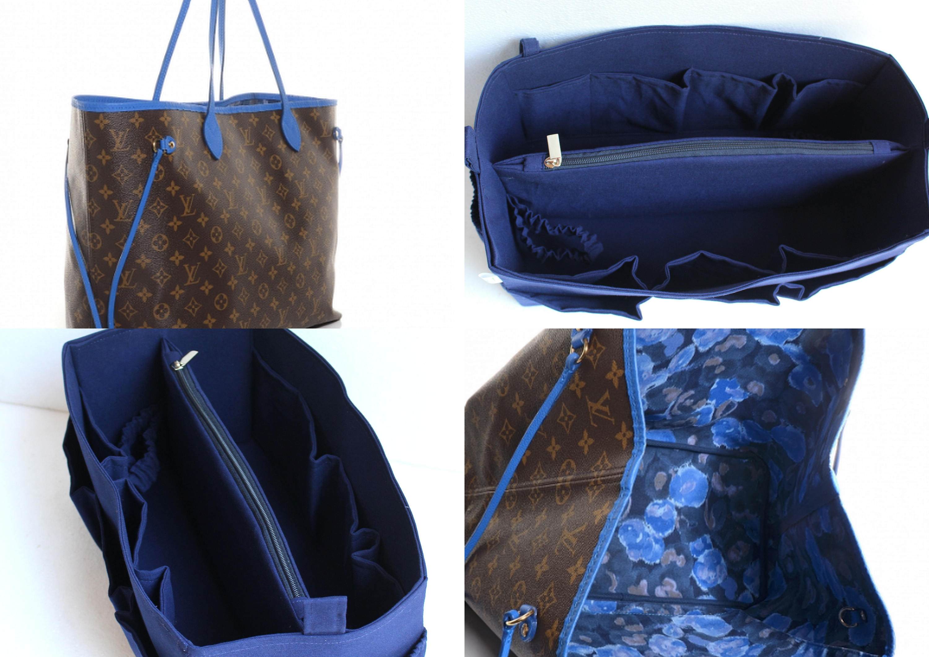 extra large purse organizer insert