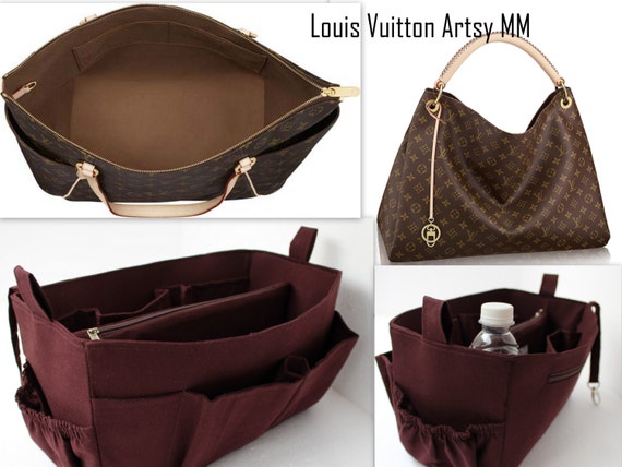 Bag and Purse Organizer with Chamber Style for Louis Vuitton Artsy GM
