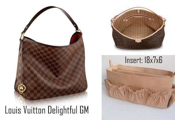 Diaper Purse Insert Fits Louis Vuitton Delightful GM Diaper 