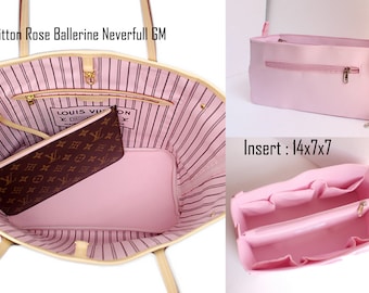 Rose Purse Insert to Match Rose Ballerine Lining Louis Vuitton 