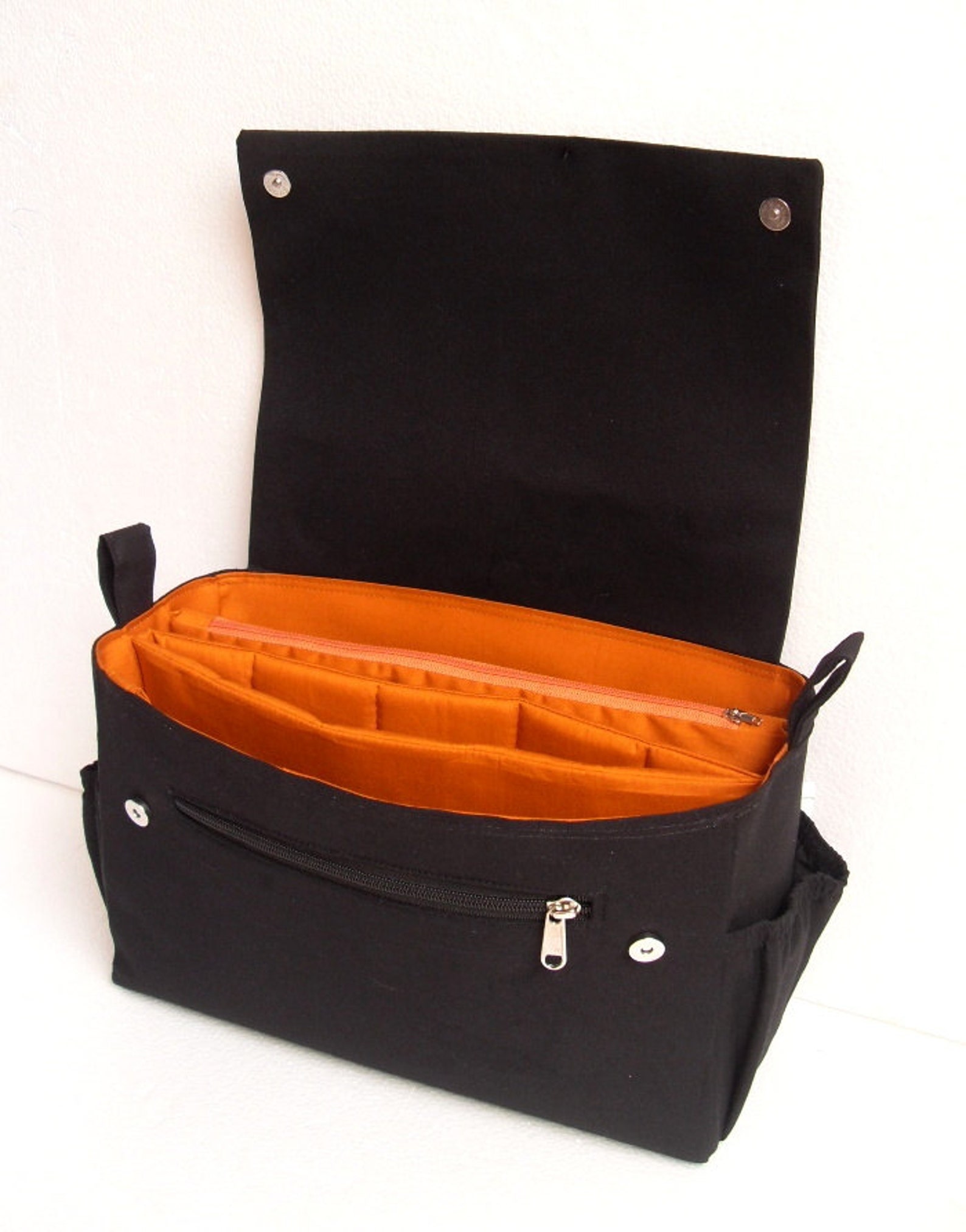 Large Bag organizer for Tote Bag with two divider compartment Etsy