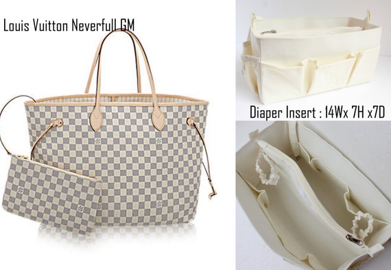 Bag and Purse Organizer with Regular Style for Louis Vuitton Neverfull