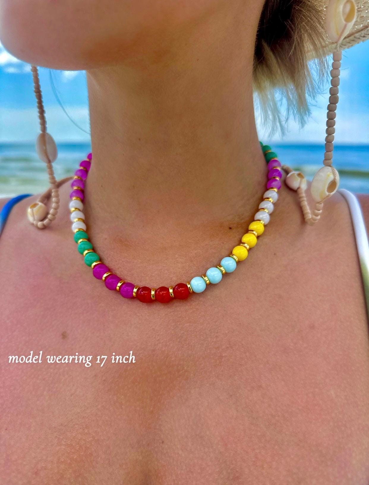 【KOOLOSET】Star Beads Necklace (handmade) Chunky Star Beads - Etsy