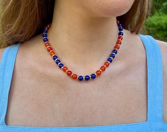 Der Krieg Adler – Color Loop Co. Glasperlen-Halskette