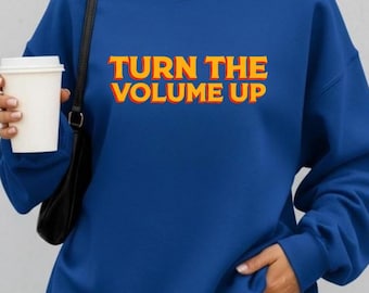 Turn the Volume Up Shirt, Zohran Mamdani Sweatshirt, Protest Shirt, Mayor Mamdani Shirt, Democracy Tee,Liberal Tee