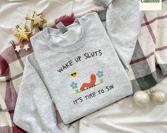 Funny Wake Up Meme Shirt Sweatshirt, Sarcastic Animal Graphic Tee