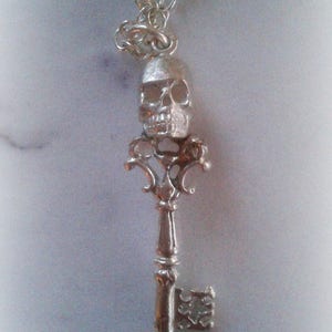 Reading Map Skeleton Key Necklace - Reading, Pa